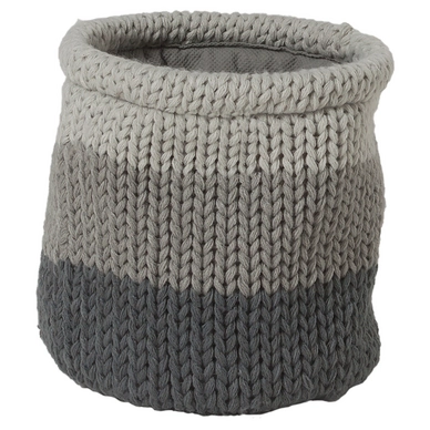 Sealskin Knitted Opbergmand Grijs Small