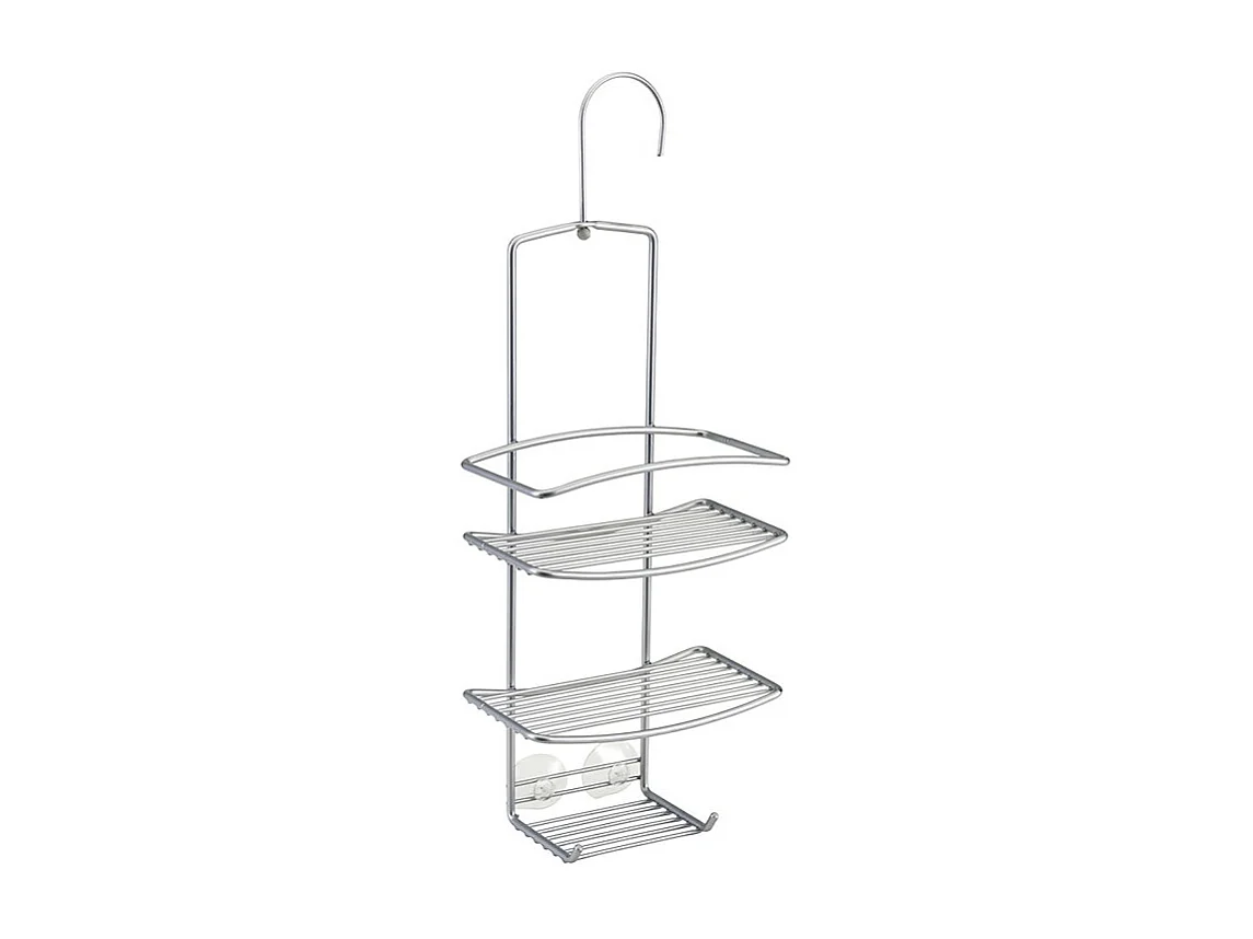 Wandzeephouder Onda Metaltex Zilver Polytherm®