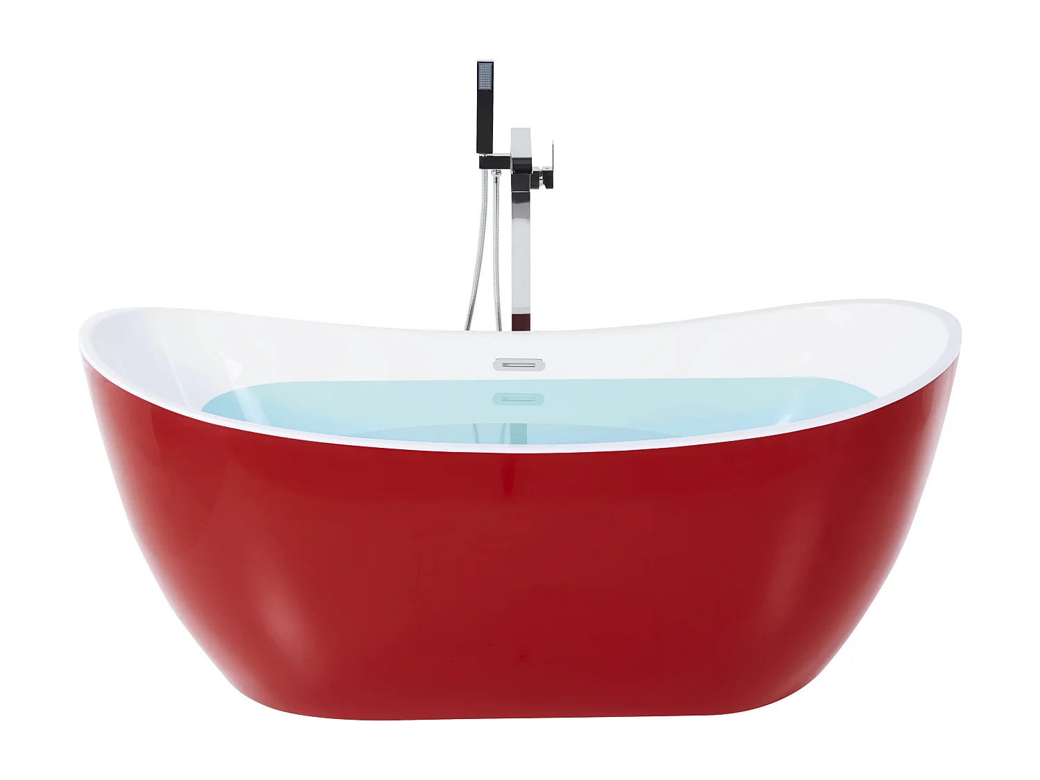 Vrijstaand bad ANTIGUA 180 x 78 cm Rood