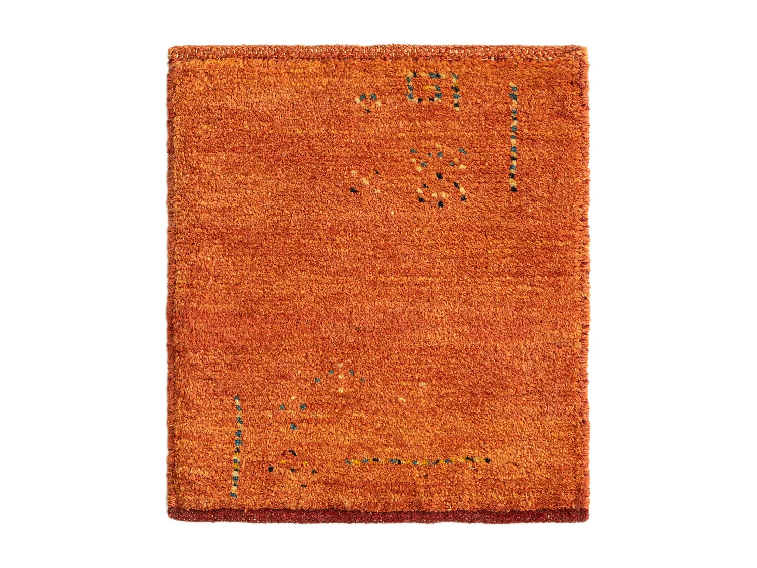 Woltapijt 50×45 Oranje Gabbeh