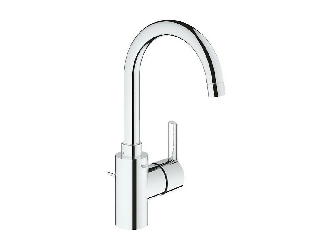 Wastafelkraan GROHE Quickfix Feel met trekstang en afvoer maat L