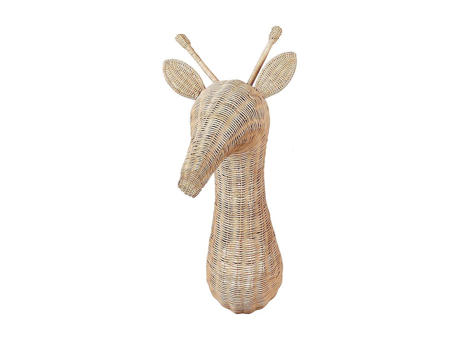 Wanddecoratie rotan BANANEC