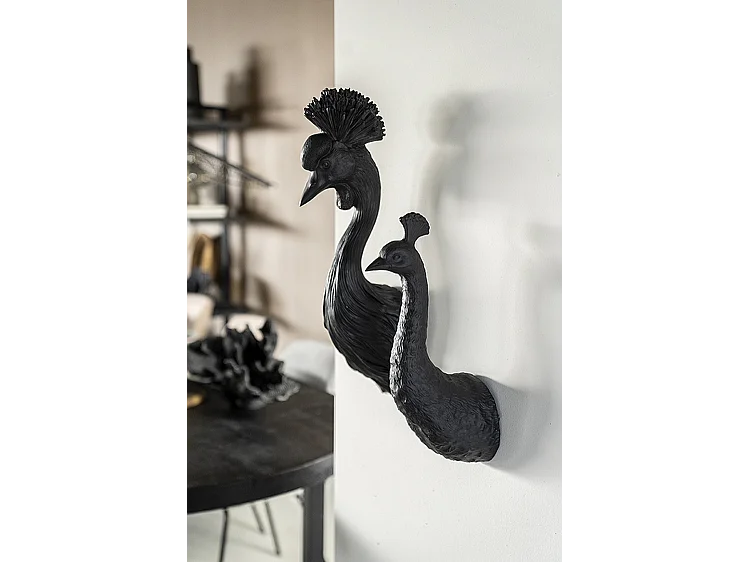 Wanddecoratie Furnilux – Zwart – Pavo Design