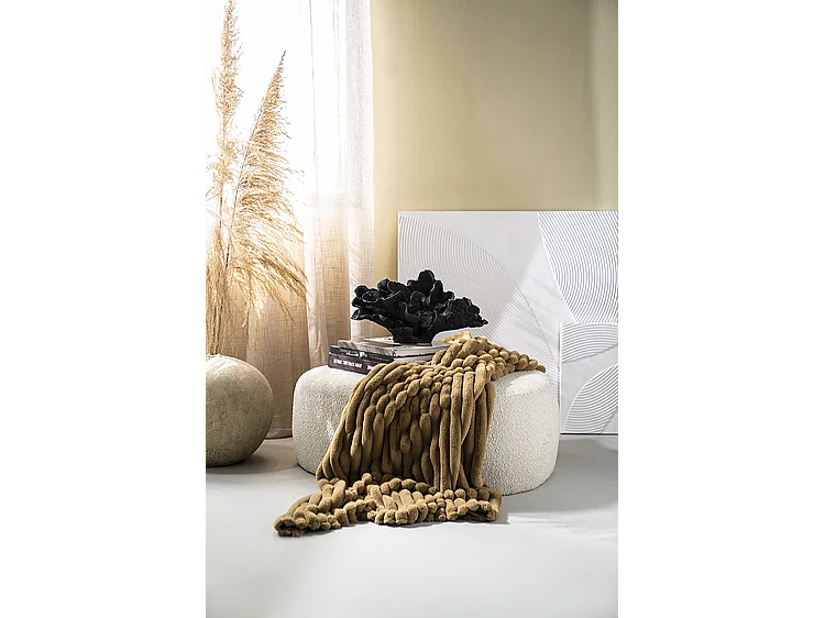 Wanddecoratie Furnilux – Wit 45×45 cm – Tazi Design