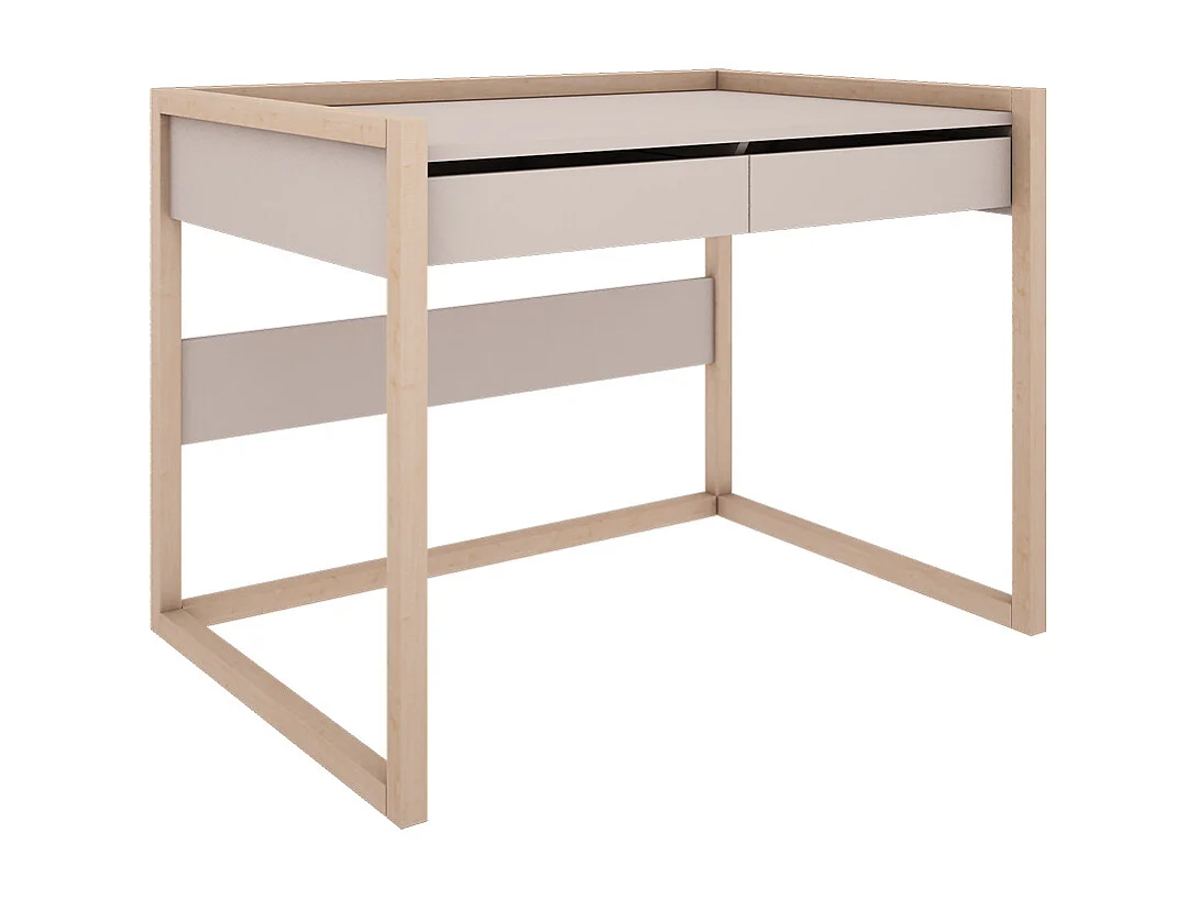 Wood Luck Romy Bureau met 2 laden Cachemire