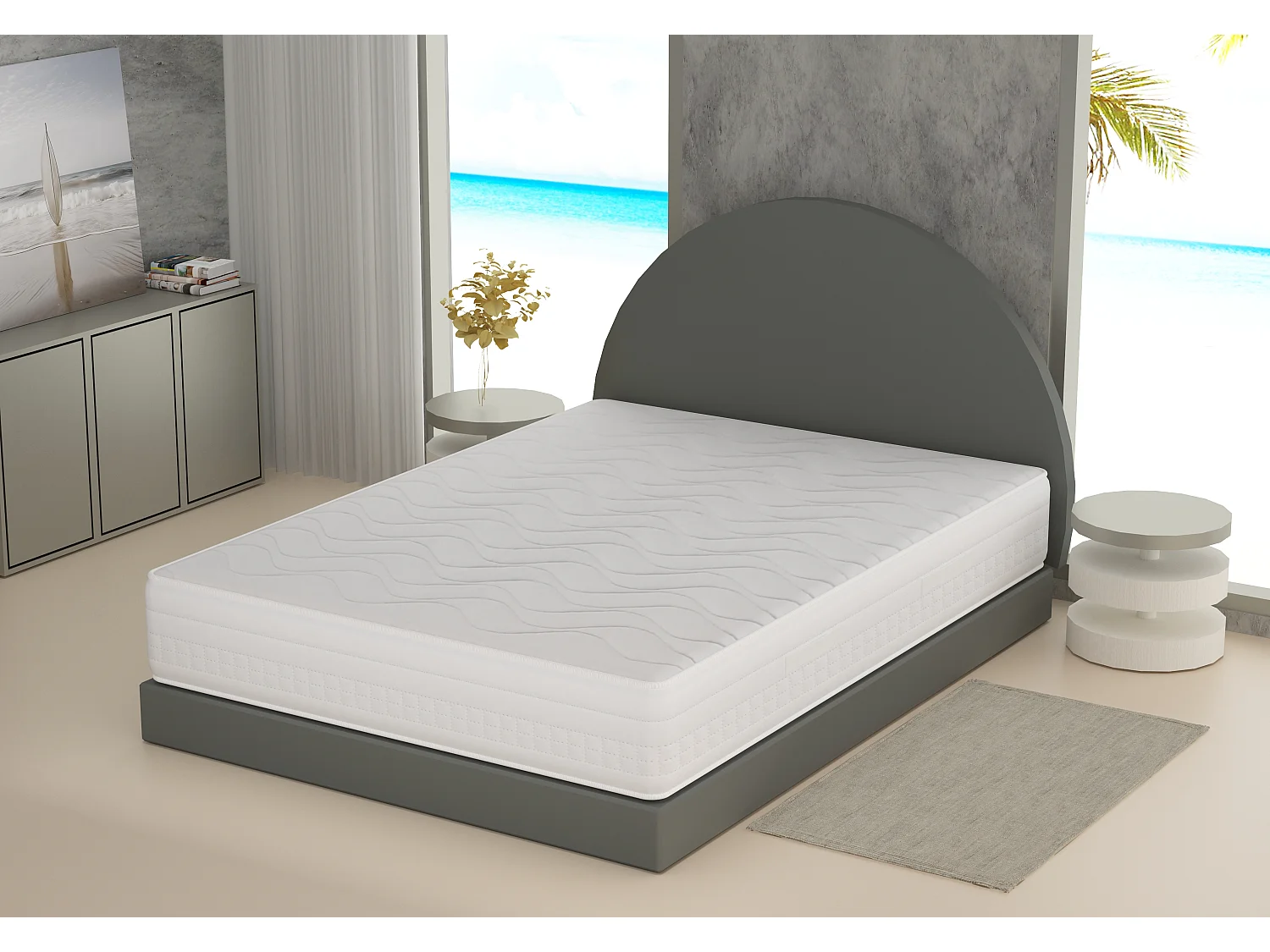 Water Relax Matras Aloe Sensation Masserend 80x190x19
