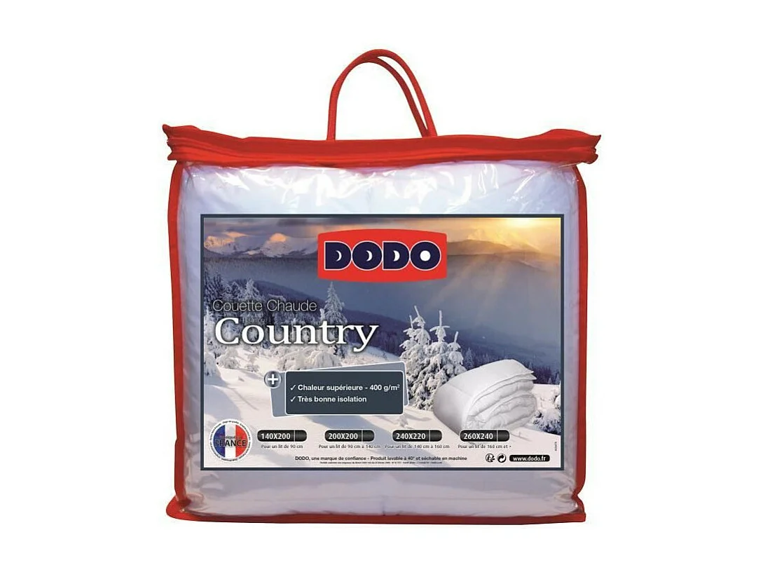 Warm dekbed 400gr/m2 COUNTRY 240x260cm DODO