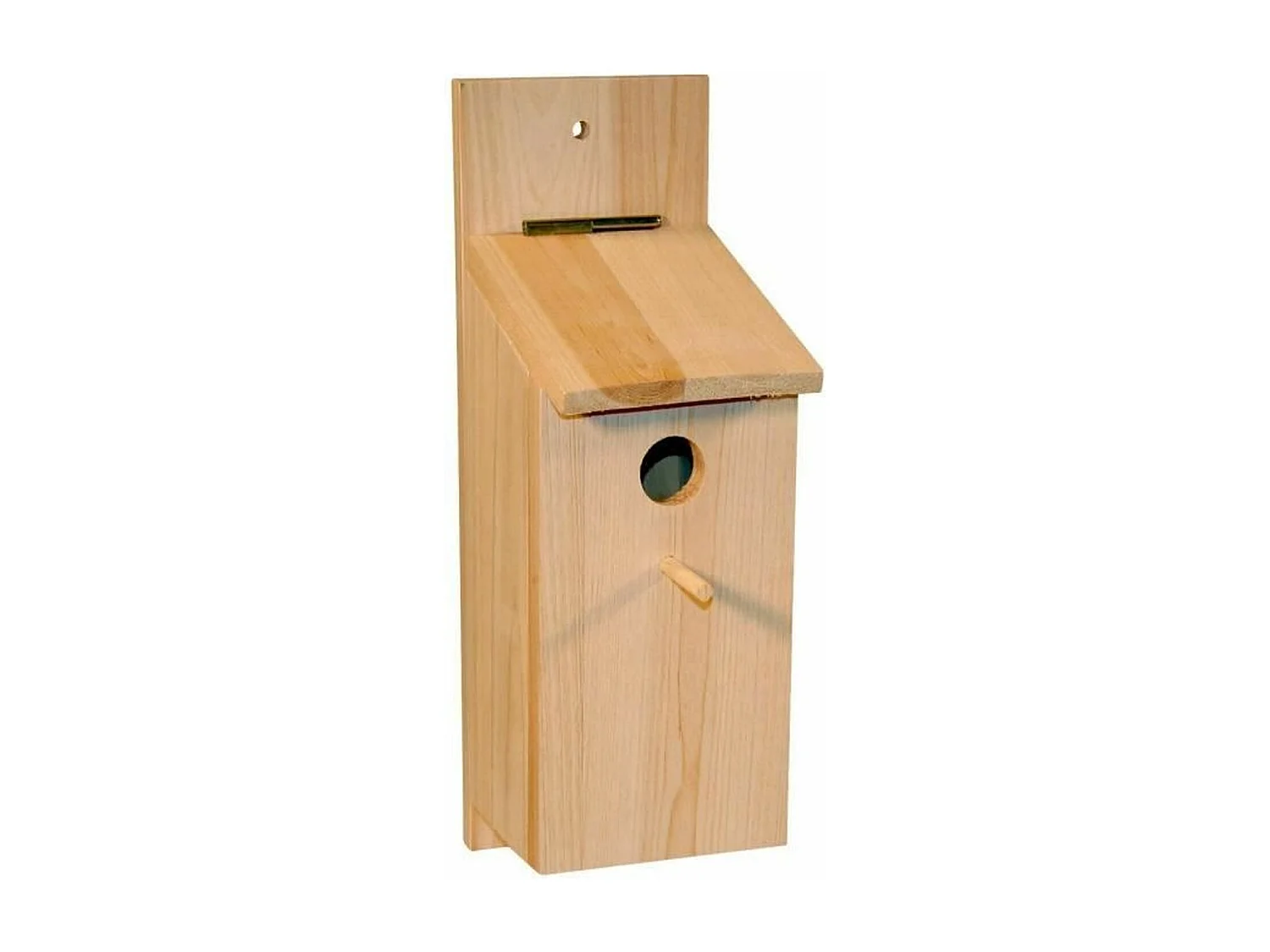 Vogelhuisje van Natuurlijk Hout om Zelf te Monteren – 36 x 12 x 14 cm