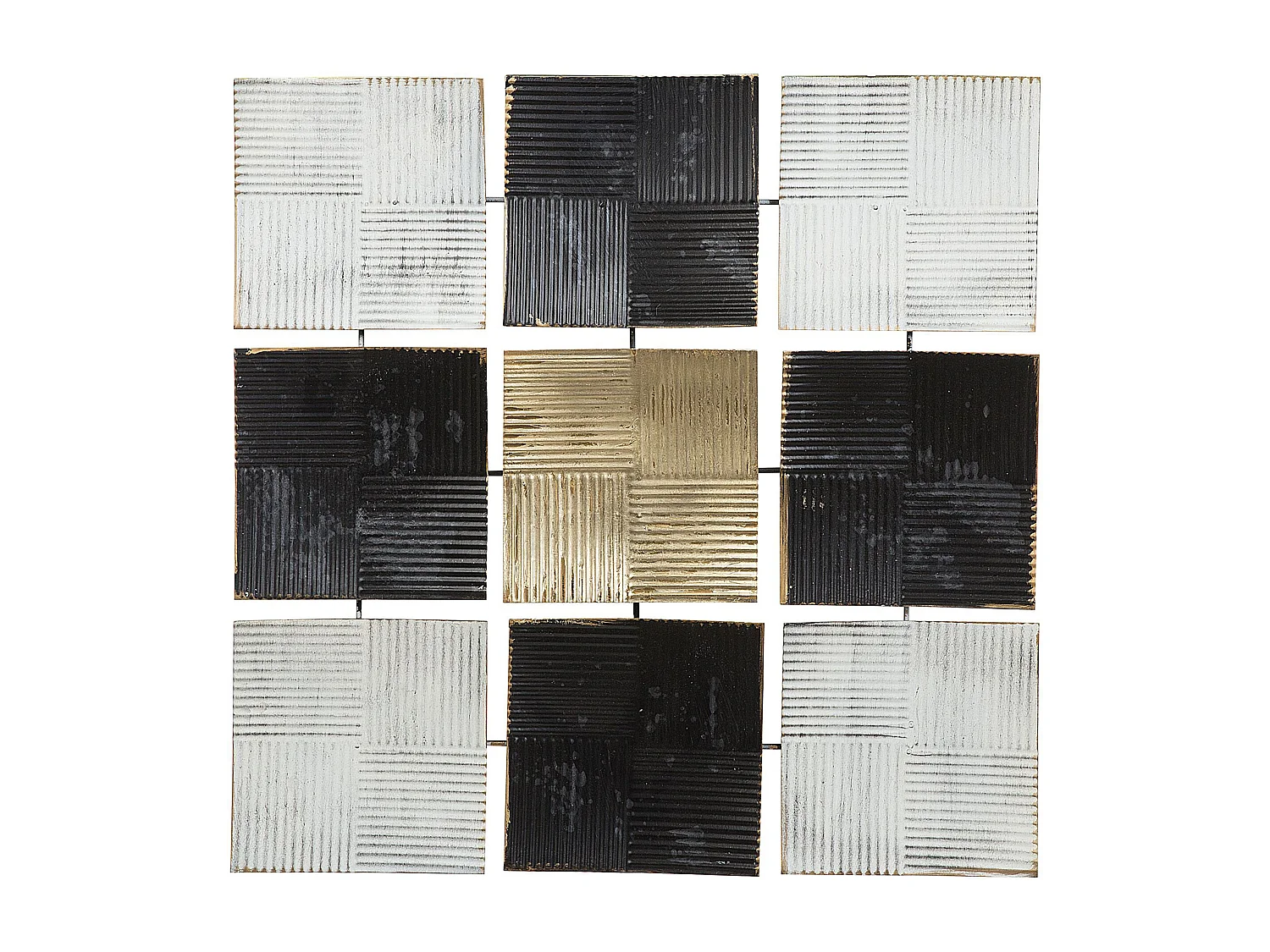 Wanddecoratie meerkleurig TITANIUM