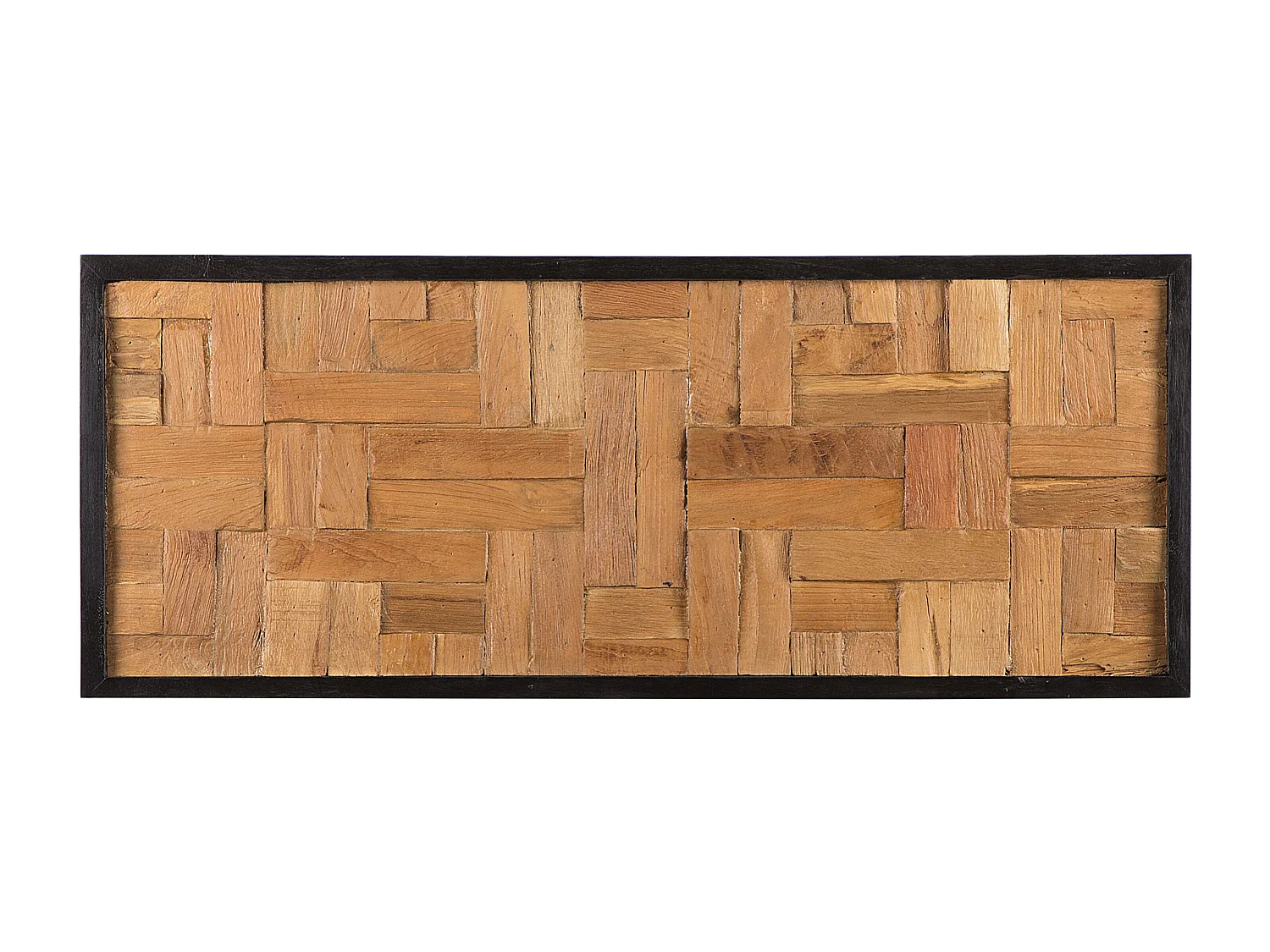 Wanddecoratie teakhout TOLUCA