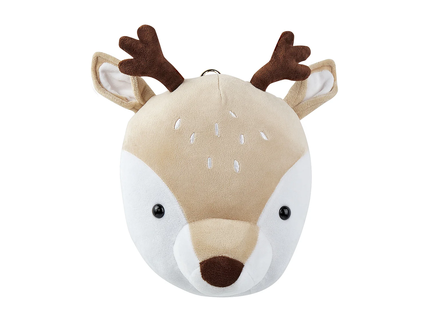 Wanddecoratie pluche hert beige BAMBI