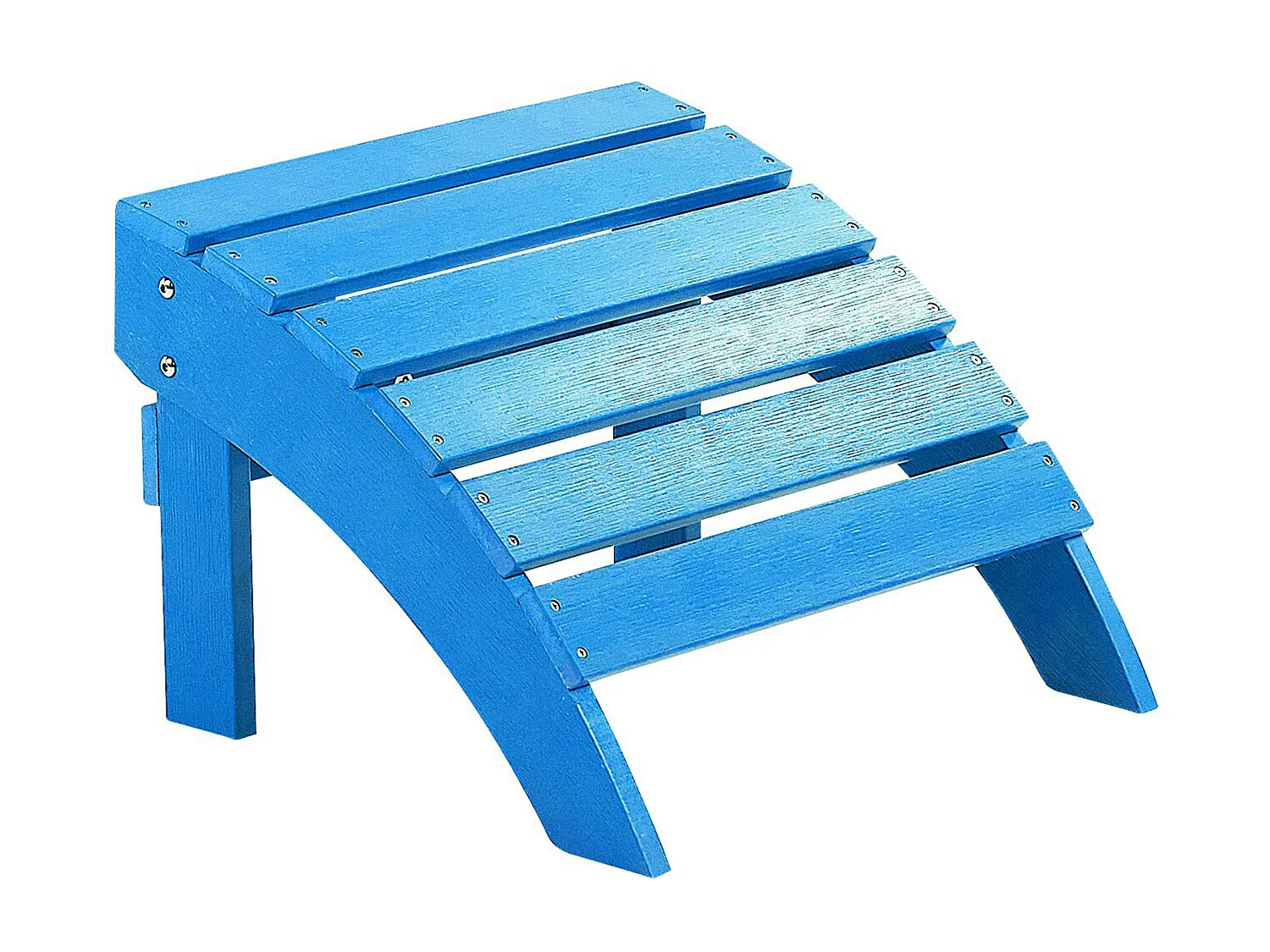 Voetenbank kunsthout blauw ADIRONDACK