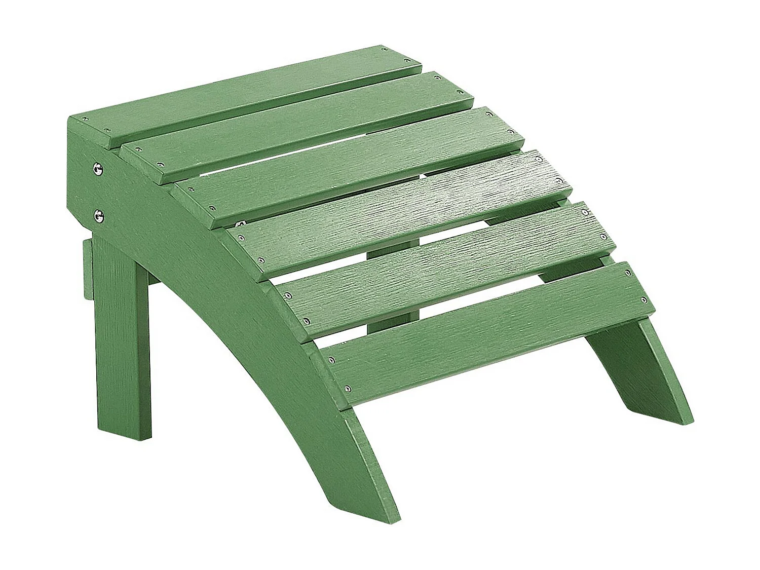 Voetenbank kunsthout groen ADIRONDACK
