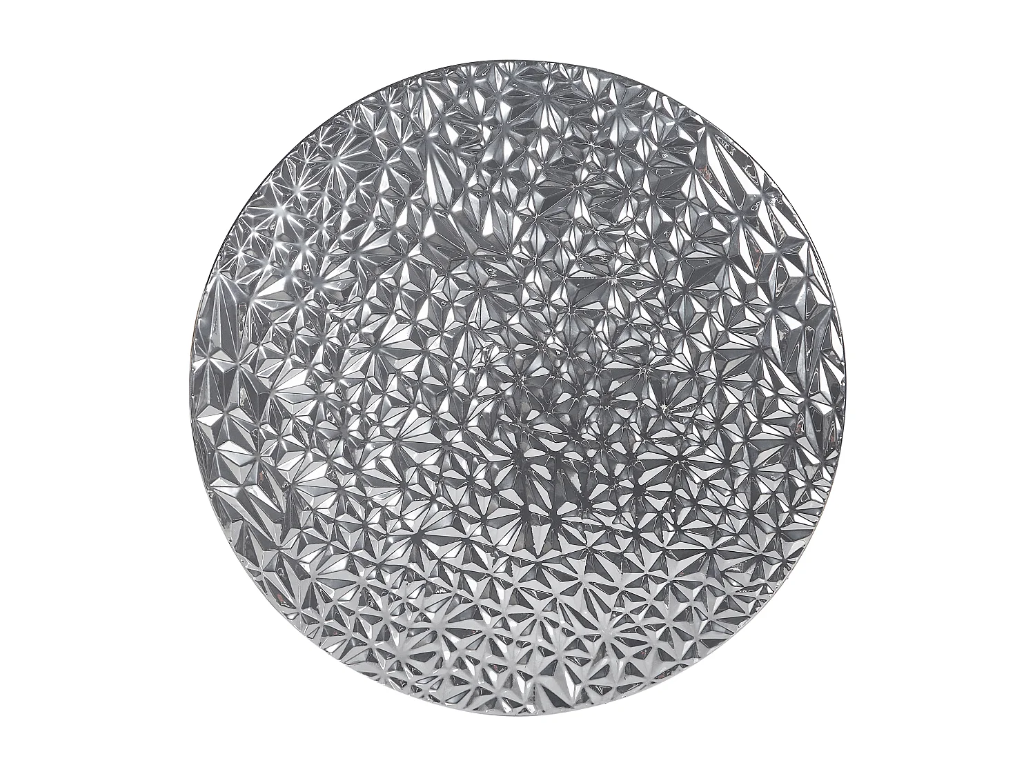 Wanddecoratie MOSCAVIDE Metaal Zilver 60 cm
