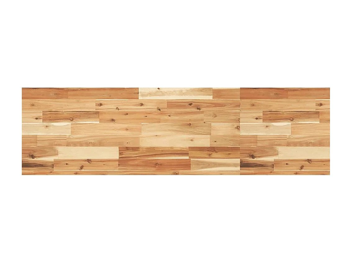 Wastafelblad met olieafwerking 140x40x4 cm massief acaciahout