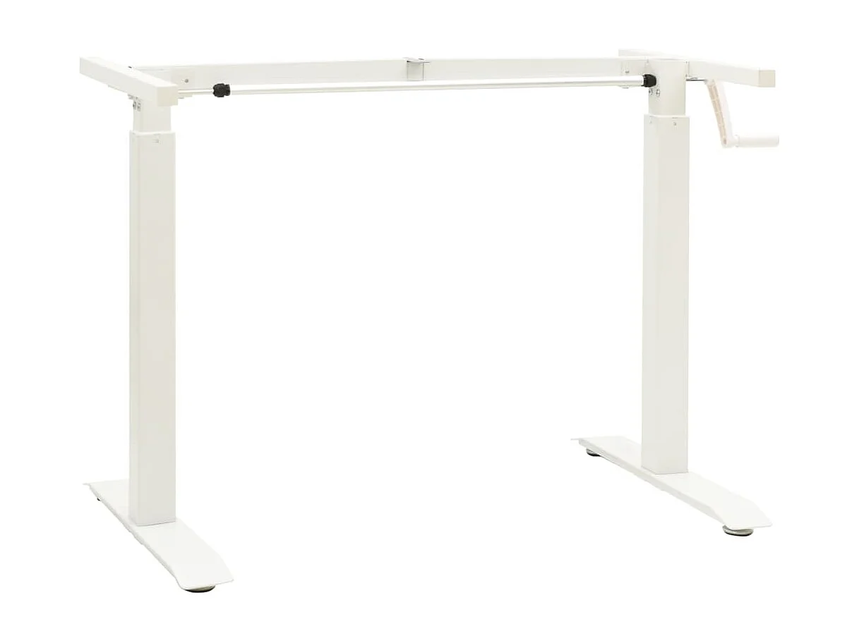 Zit-stabureauframe met slinger handmatig wit
