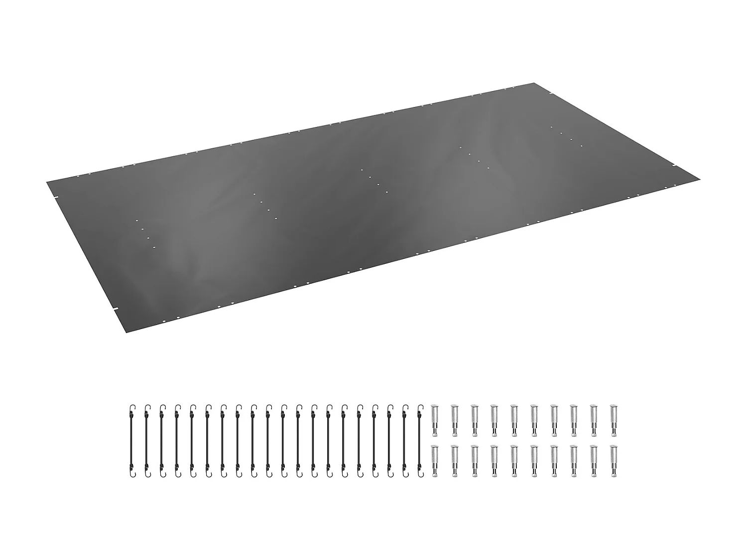 Winterzwembadafdekking, SucceBuy Veiligheidsafdekking voor 12×25 voet Rechthoekige Inbouwzwembaden