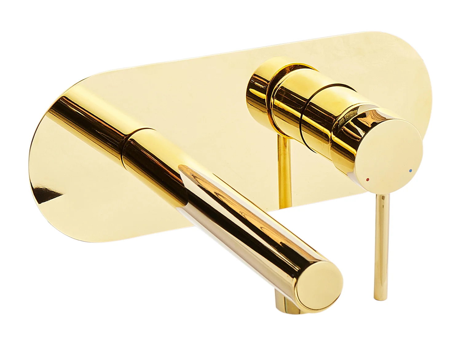 Wandgemonteerde mengkraan CLAVIJO Goud