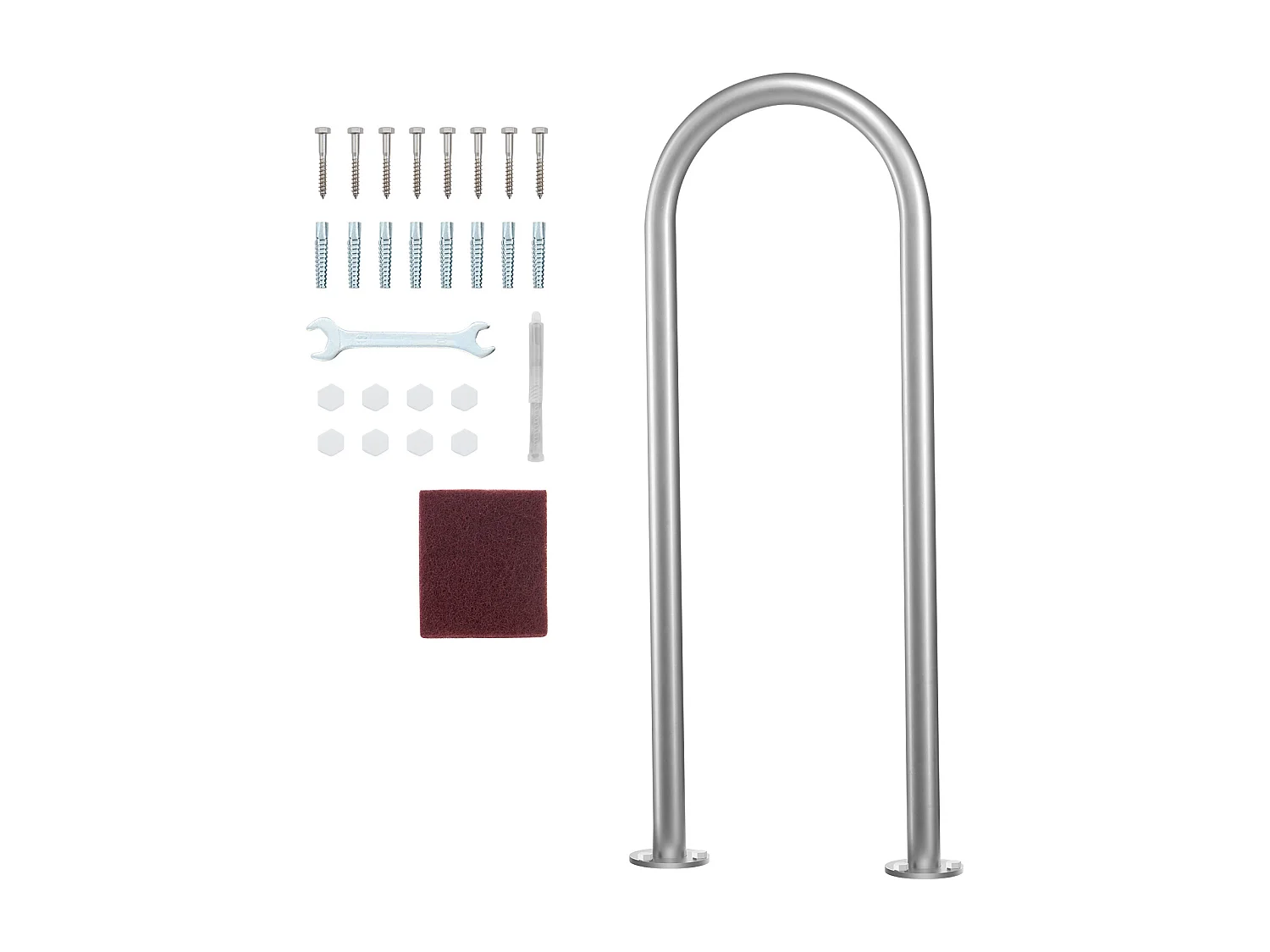 Zwembadoprit SucceBuy 91,44 x 33,02 cm van Aluminium voor Binnen/Buiten