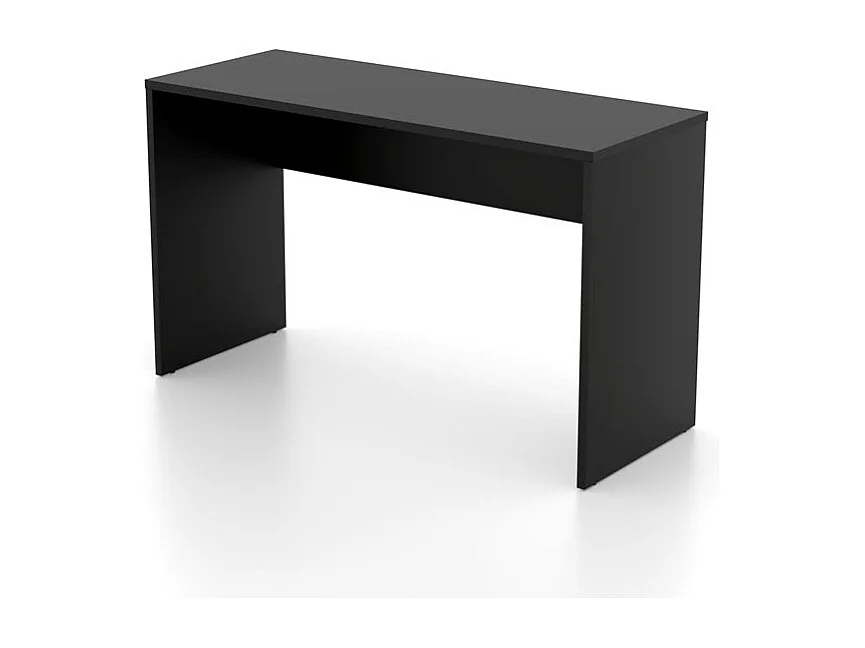 Zwart bureau MELTO 130 cm – Stijlvol, modern en perfect voor thuiswerk of tienerkamer