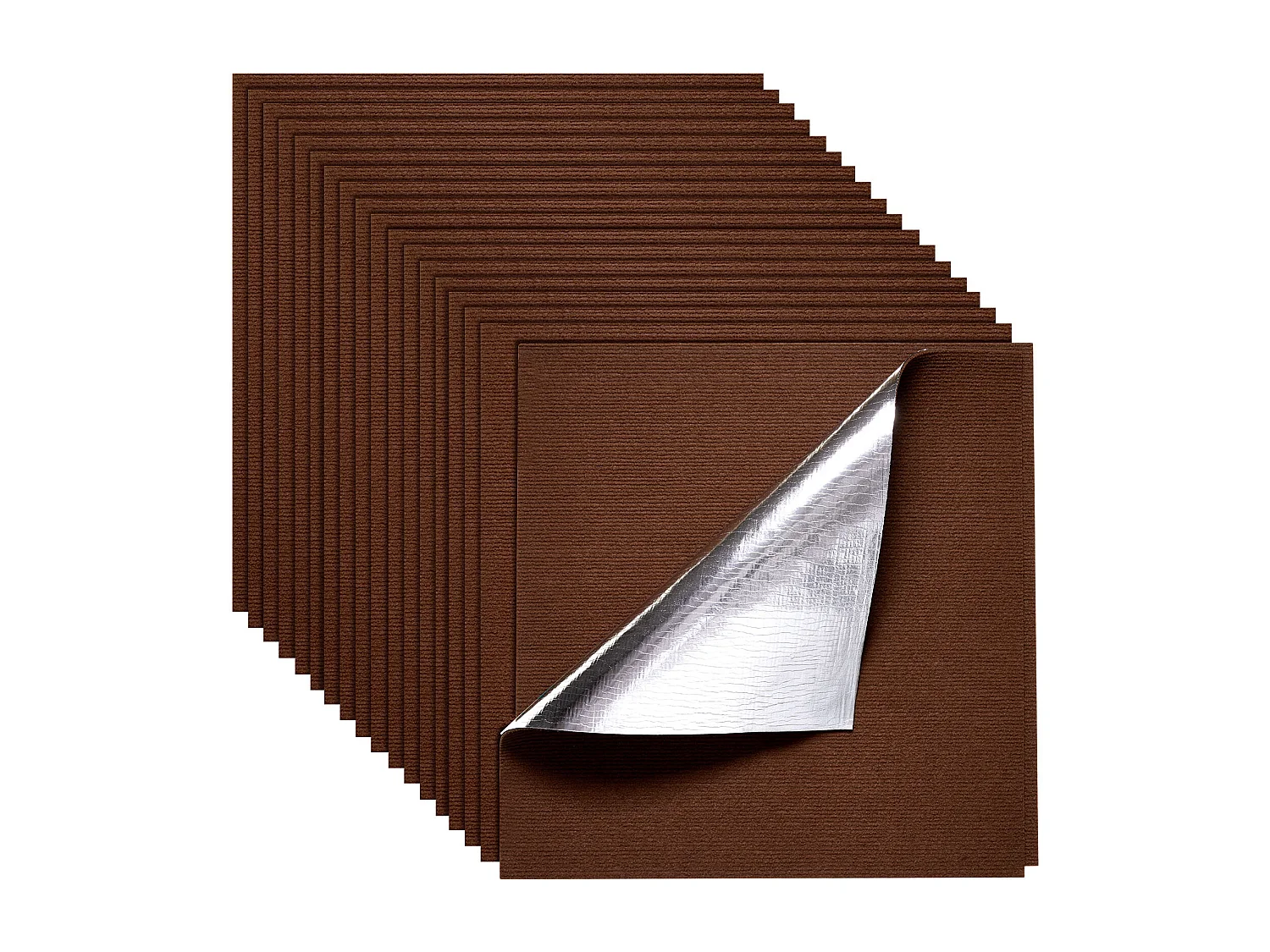 Zelfklevend Tapijttegel SucceBuy, 61 x 61 cm, Set van 20, Dekking 7,4 ㎡, Dikte 5 mm, Zachte Modulaire Vierkante Vloerbedekking Bestendig