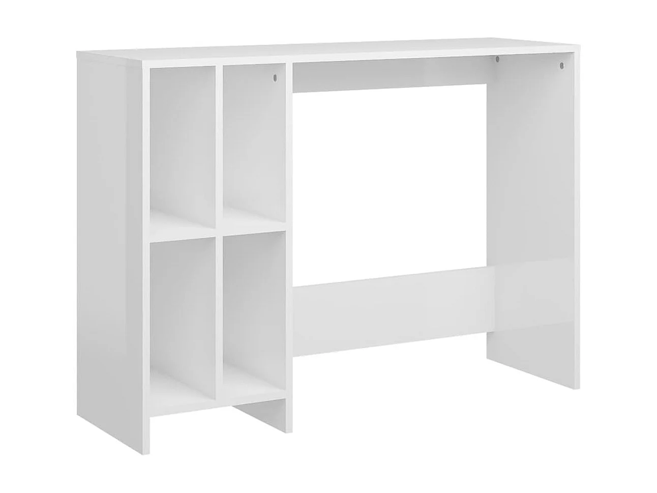 Yvo-Jan  Bureau 102,5x35x75 cm bewerkt hout hoogglans wit