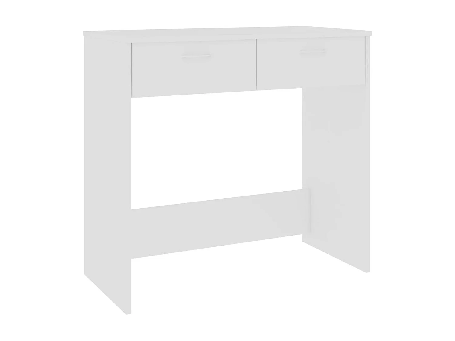 Werran  Bureau 80x40x75 cm bewerkt hout wit