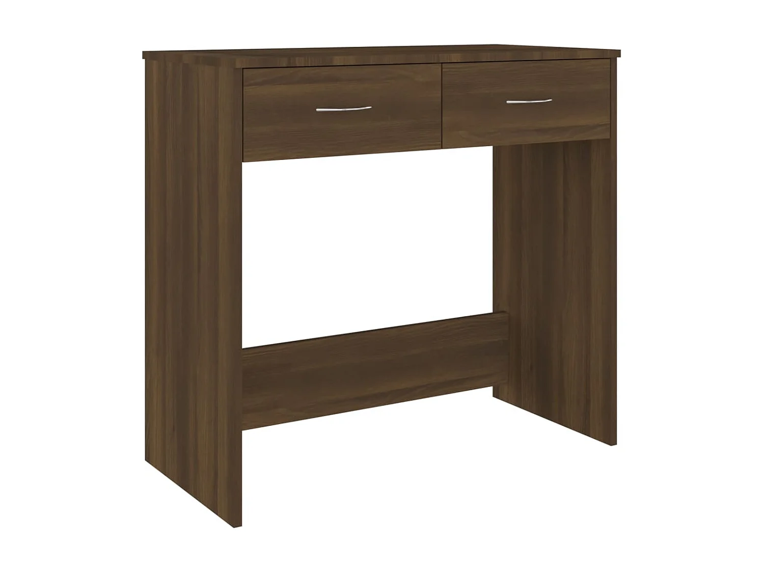Werran  Bureau 80x40x75 cm bewerkt hout bruin eikenkleur