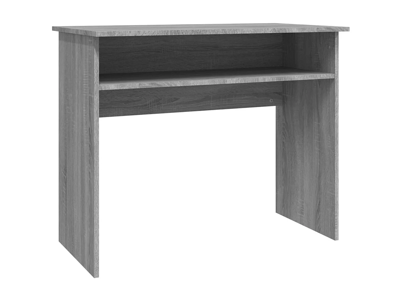 Wiek  Bureau 90x50x74 cm bewerkt hout grijs sonoma eikenkleurig