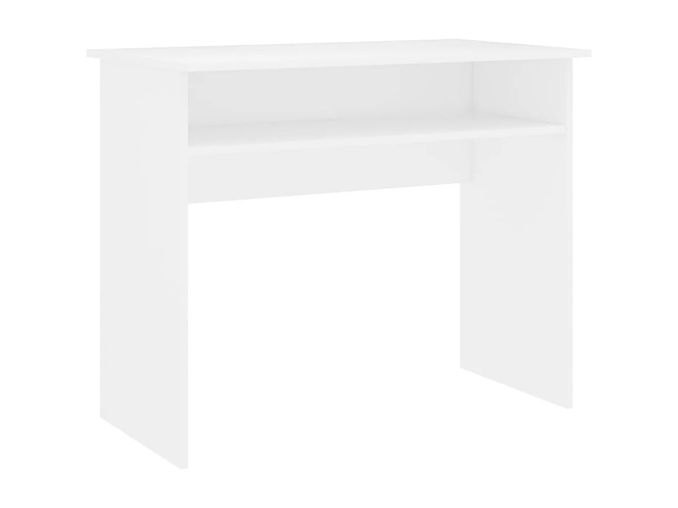 Wiek  Bureau 90x50x74 cm bewerkt hout wit