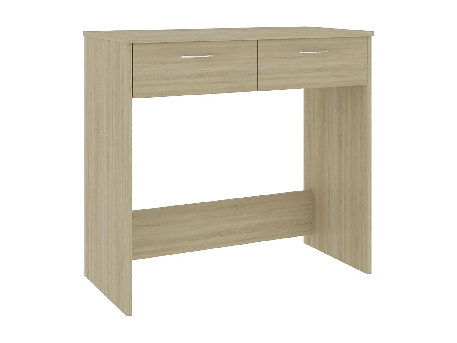Werran  Bureau 80x40x75 cm bewerkt hout sonoma eikenkleurig