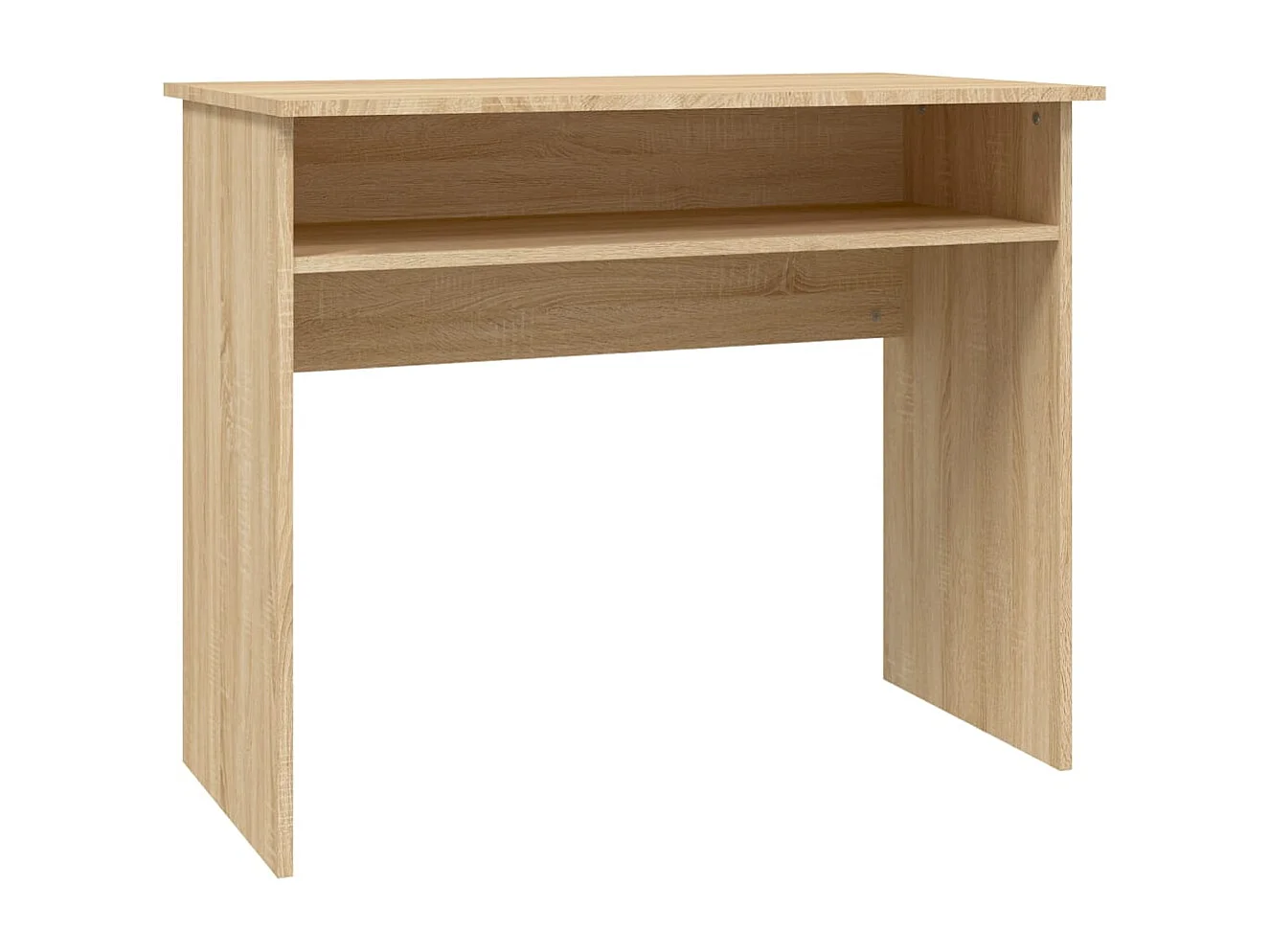 Wiek  Bureau 90x50x74 cm bewerkt hout sonoma eikenkleurig