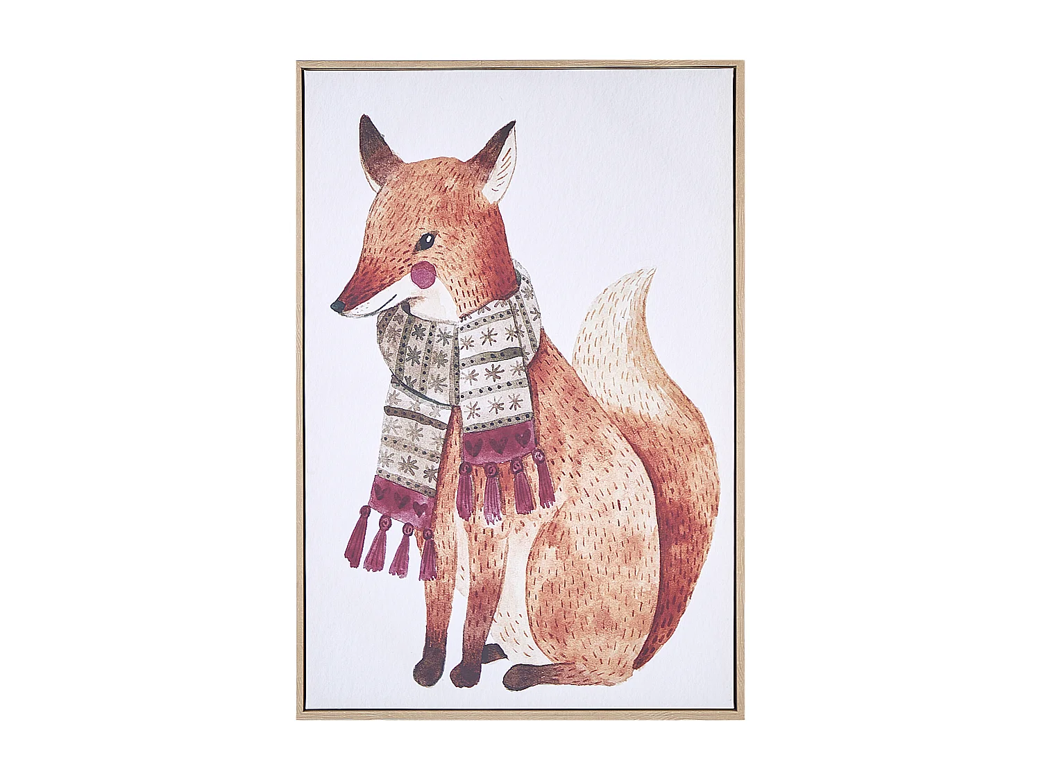 Wanddecoratie bruin MUCCIA