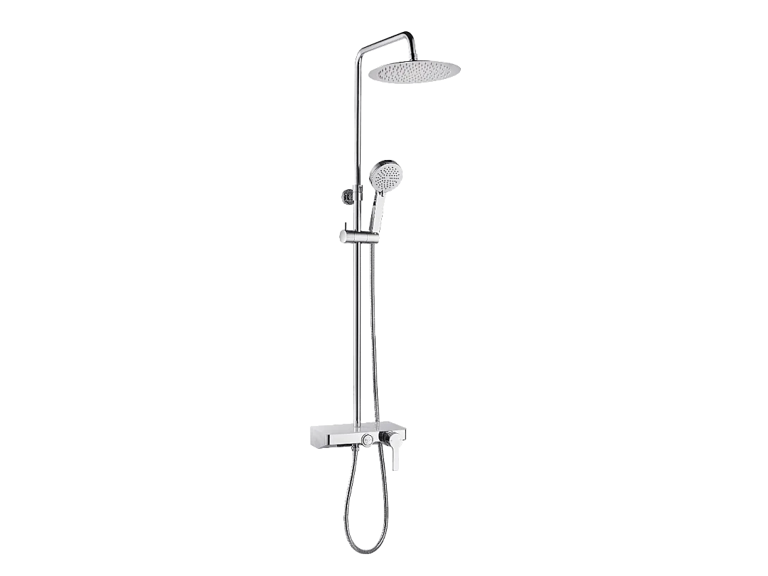 Waterbox II chroom mechanische douchekolom – Essebagno