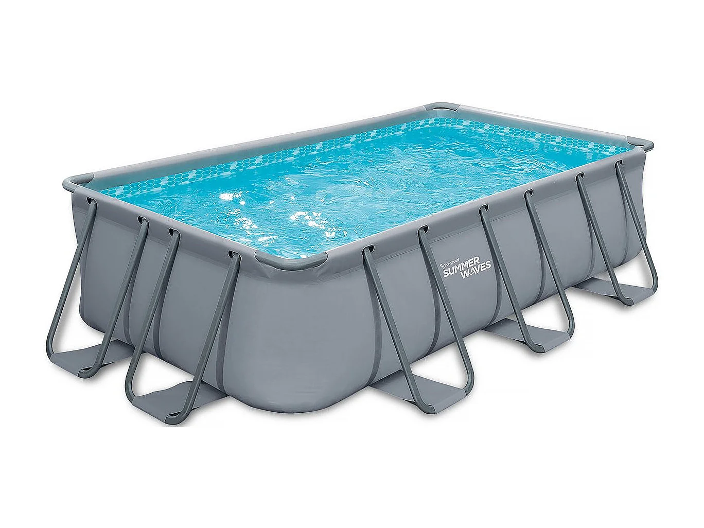 Zwembad opzetzwembad frame LUDO 3 – 549 x 274 x 132 cm – filtratie 5,29 m3/uur