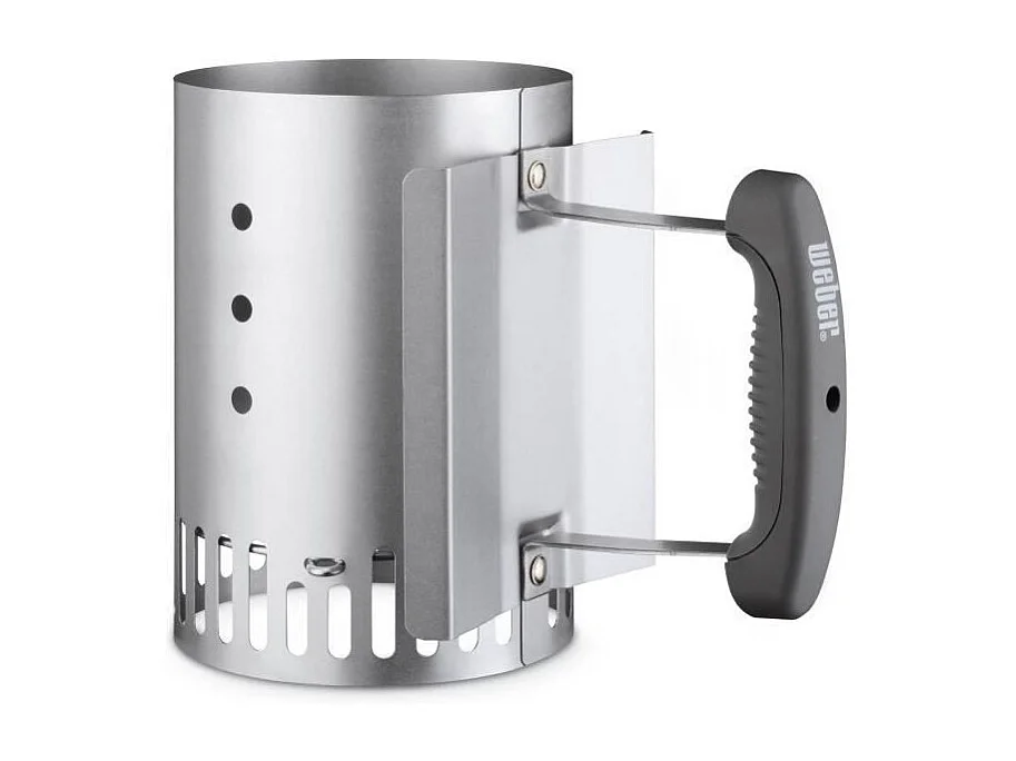 Weber Rapidfire aanmaakstarter voor Smokey Joe en Go-Anywhere, zilver, klein