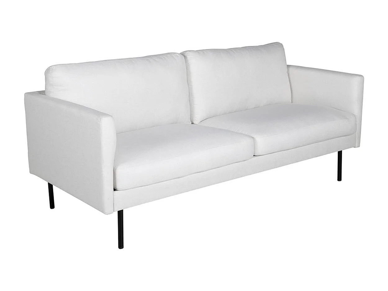 Zoom bank 2 persoons lichtbeige.