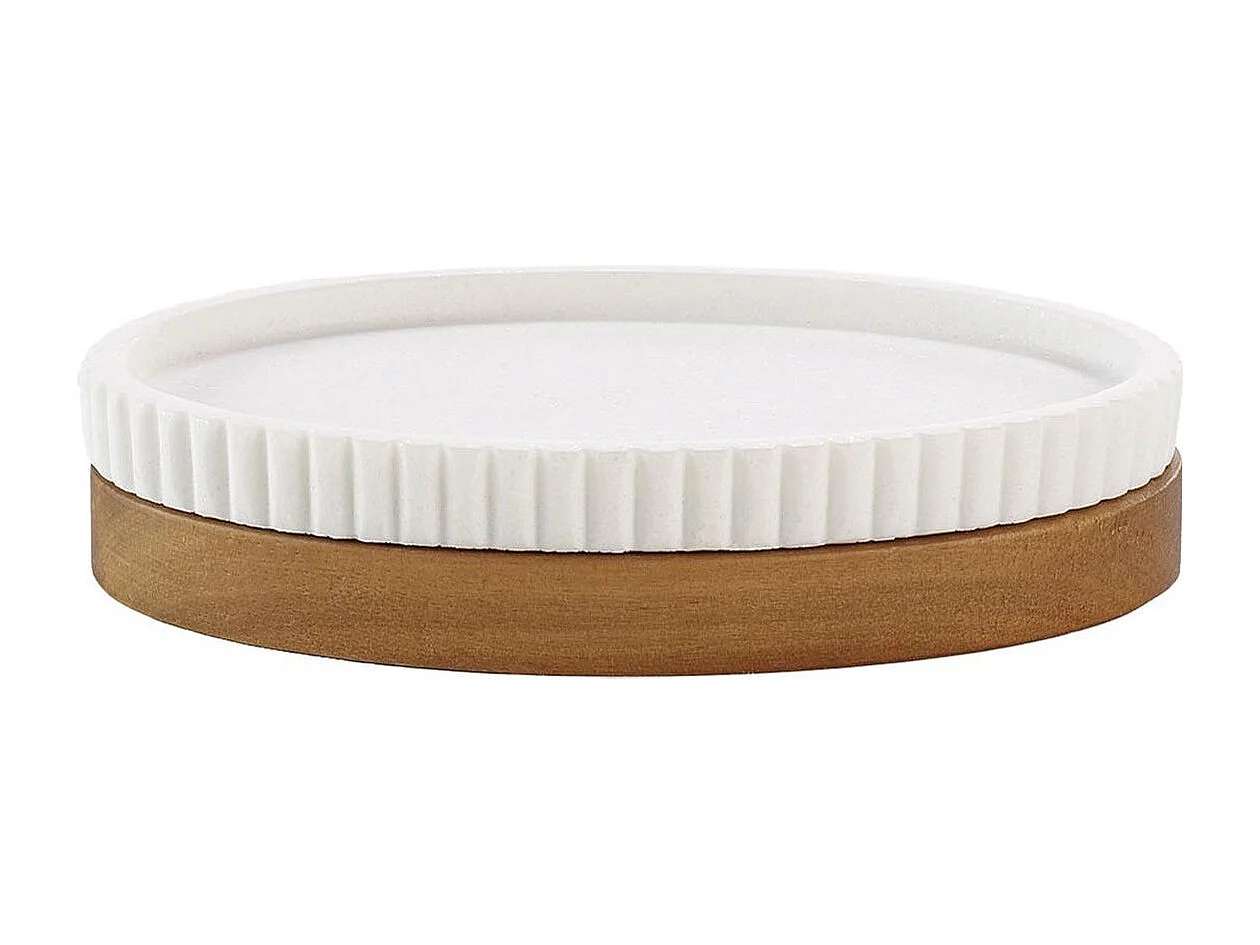 Zeephouder Design "Niagara" 14cm Wit Modern en Praktisch