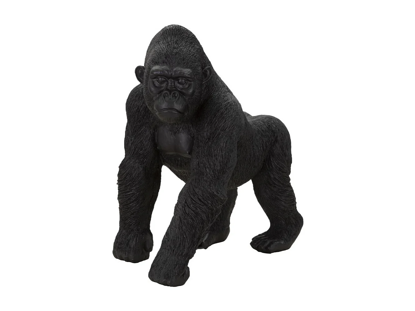 Zwarte harsgorilla 35×21,5×37,5 cm