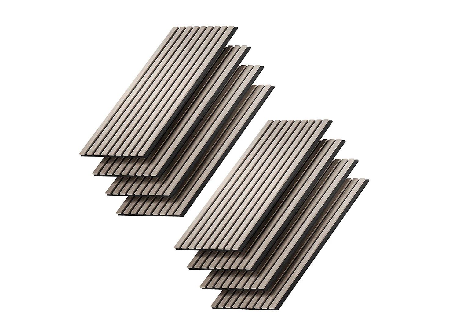 Wandpaneele braun 120×1.8×40 sonoa