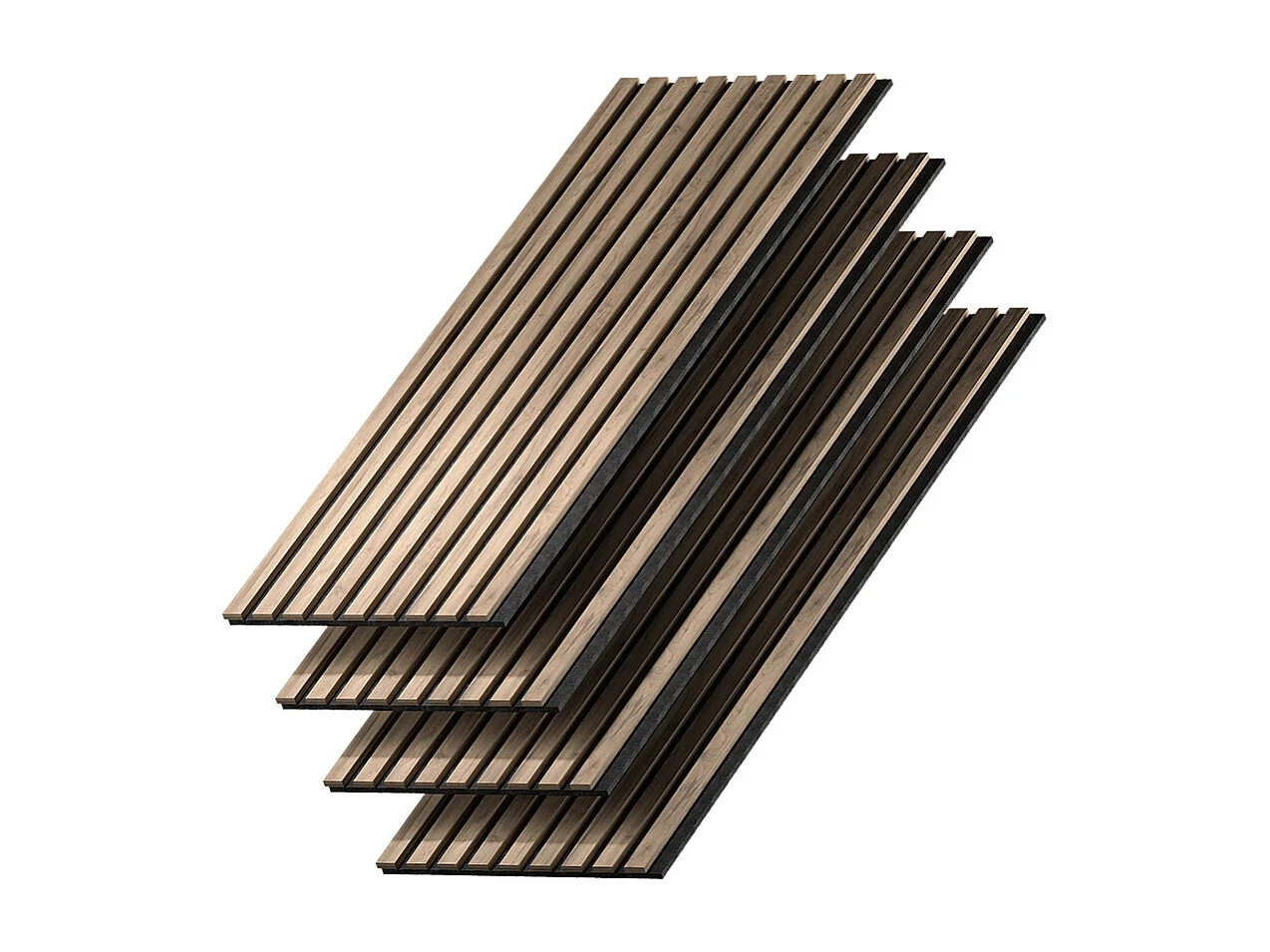 Wandpaneele nussbaum 120×1.8×40 sonoa