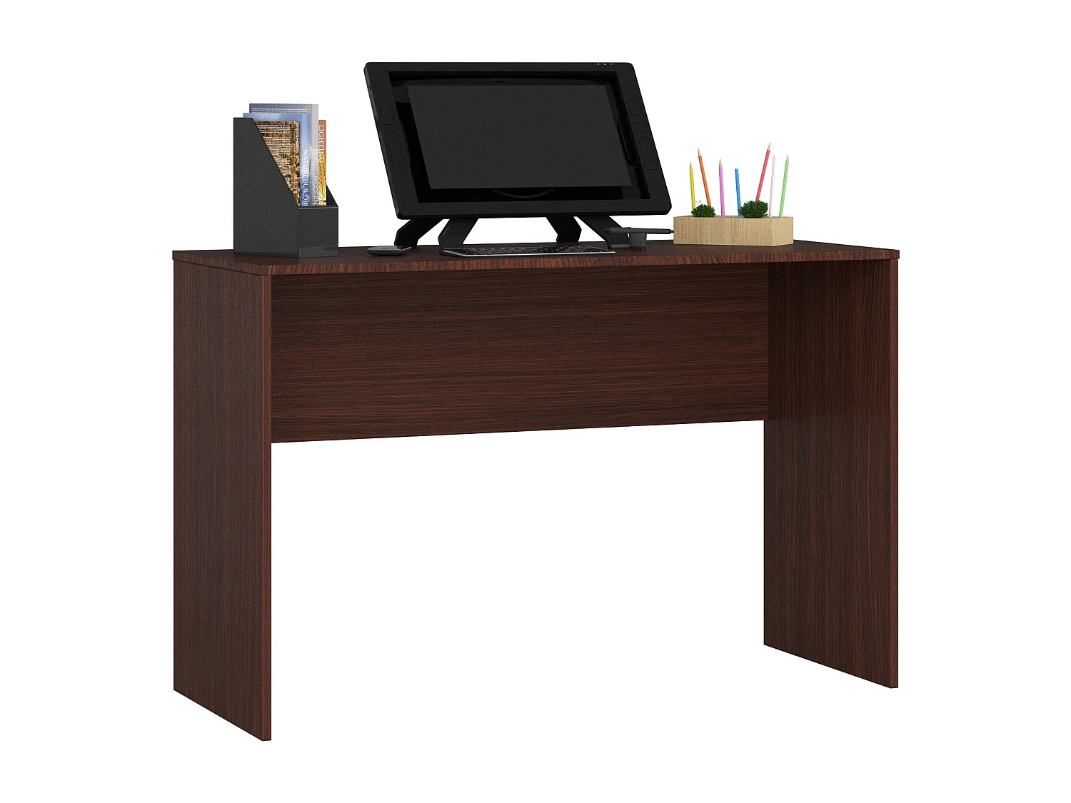Bureau B-17 / Computerbureau / Computer Tafel / Vrijstaand Bureautafel / Venge / 120 x 79 x 50 cm