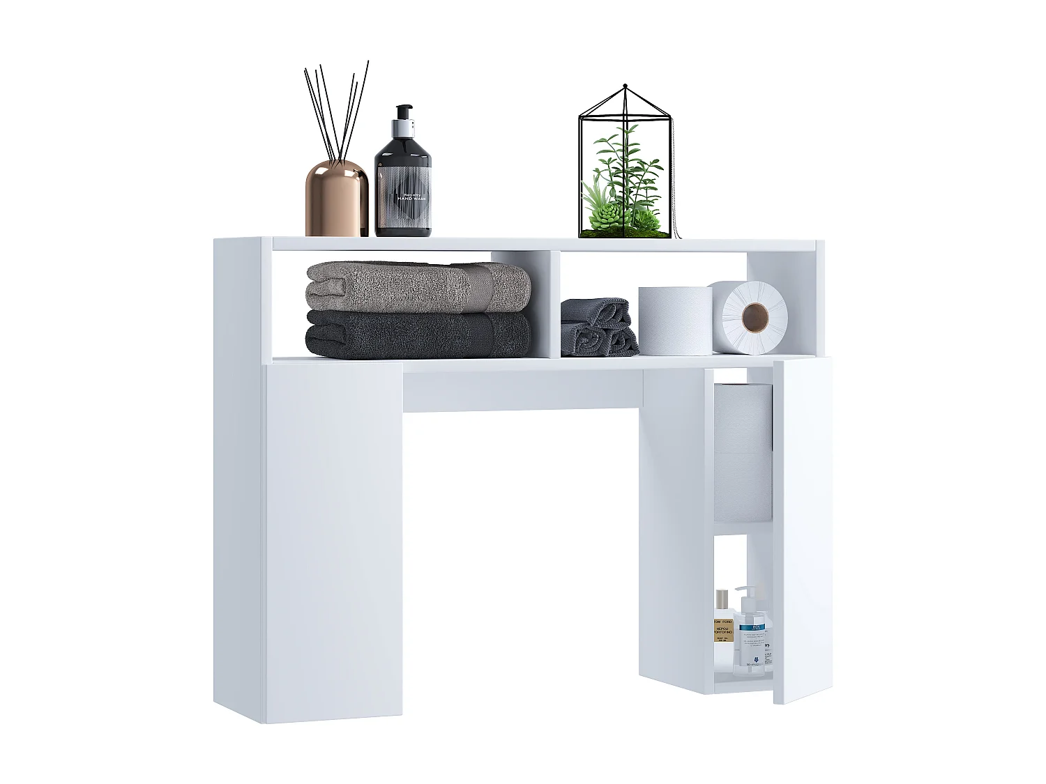 Wandplank bovenbouw WC Bad Regal Tinoli S