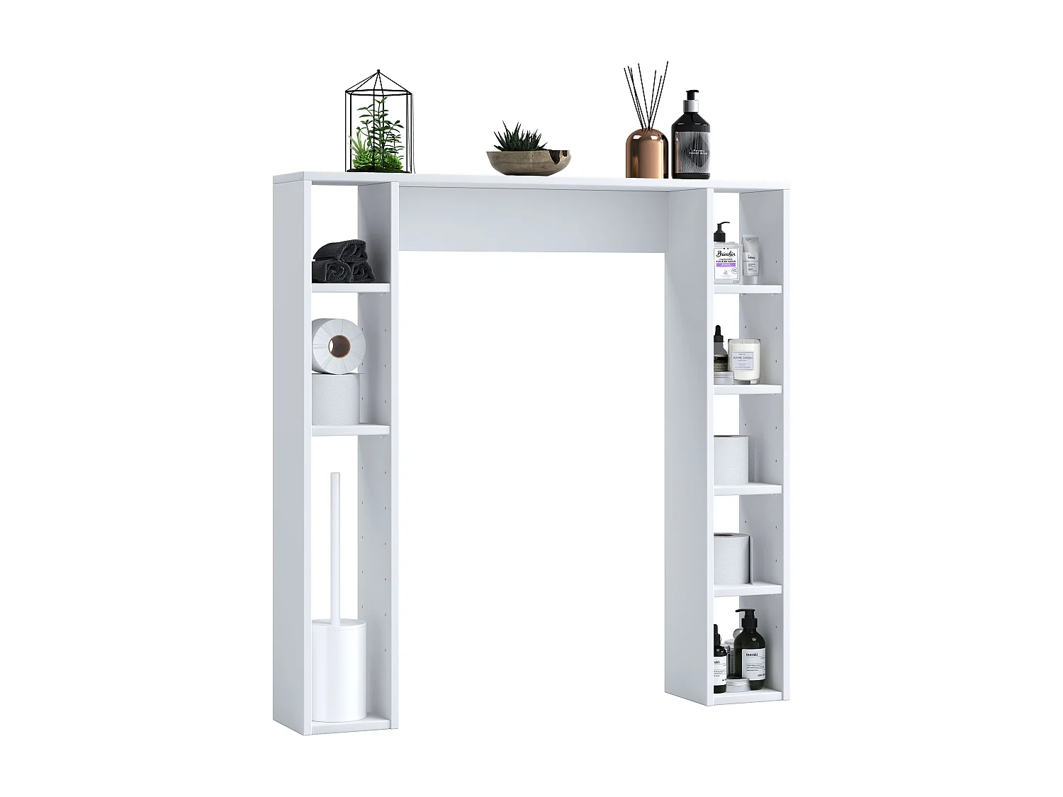 Wandplank bovenbouw WC Bad Regal Tinoli M