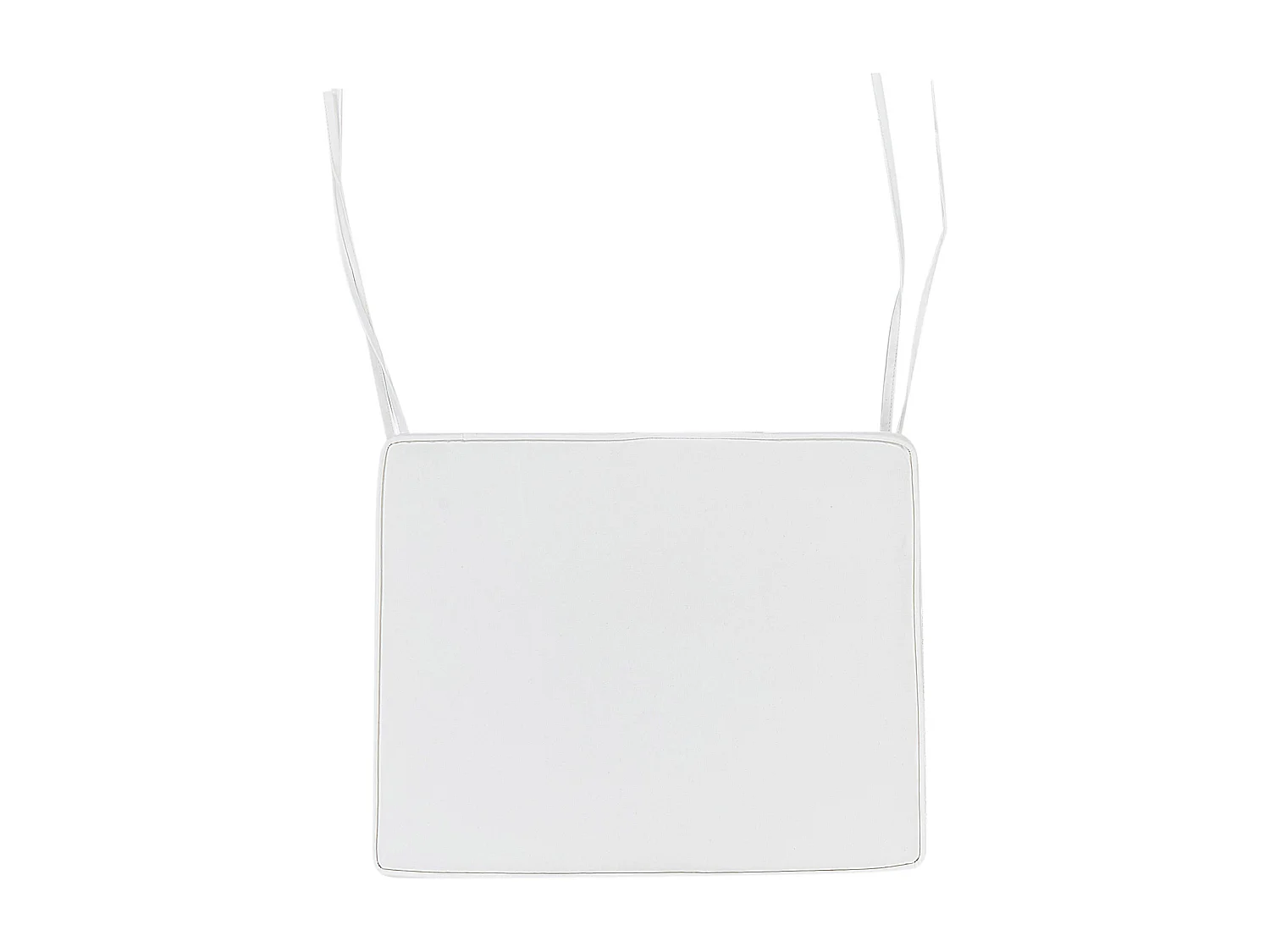 Set van 6 tuinzitkussens TOLVE 39 x 31 cm Gebroken wit