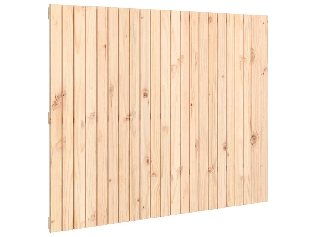 Wandhoofdbord 140x3x110 cm massief grenenhout