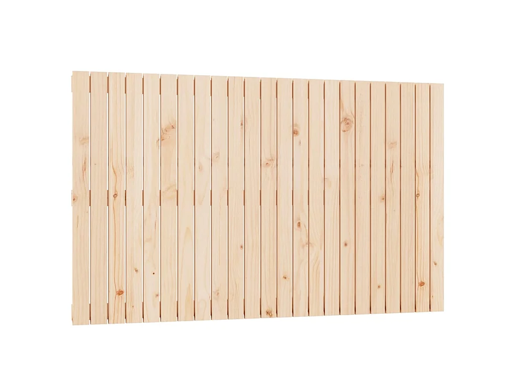 Wandhoofdbord 147x3x90 cm massief grenenhout