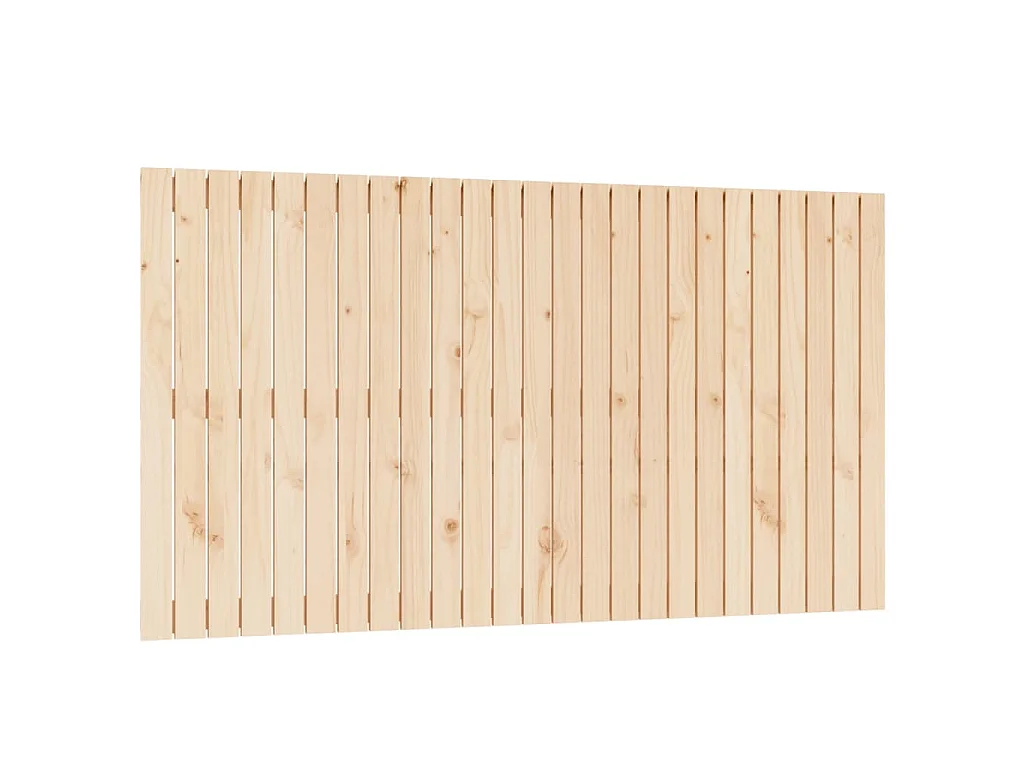 Wandhoofdbord 159,5x3x90 cm massief grenenhout