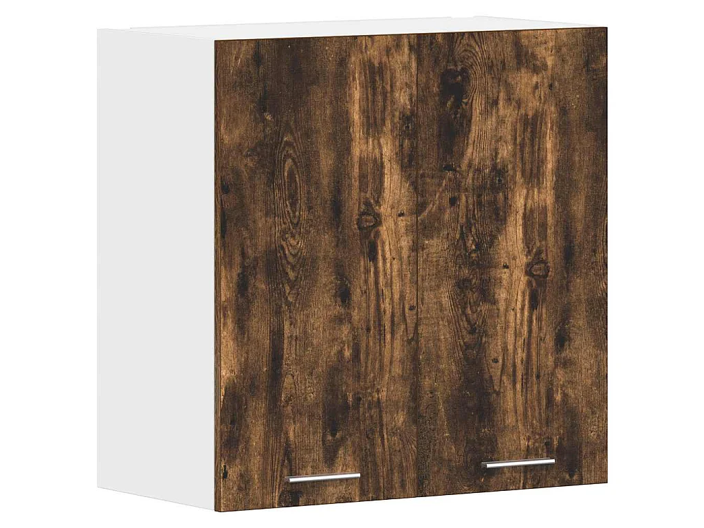 Bovenkast Lyon 60x31x60 cm bewerkt hout gerookt eikenkleurig
