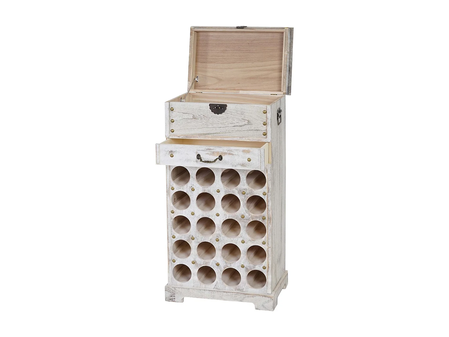 Wijnrek Torre H323,  wit